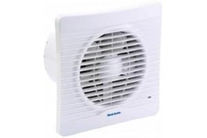 Vent-Axia 454060B Silhouette 150XT Extractor Fan with Timer for 150mm/6 Duct, 20 W, 24 V