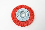  Nylon Cepillo grueso - Disco de limpieza para Bosch GWS 10,8 12 V 76 Accesorios Acero Inoxidable Acero Madera Würth Berner BTI