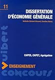 Image de Dissertation d'économie générale : CAPES, CAPET, Agrégation