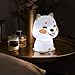Produktbild Silikon Süße Dogtouch Sensor Led Nachtlicht Für Kinder Kinder Kinder Hund Led Usb Rechagarble Led Nachtlampe Mein