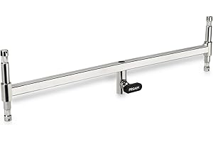 ‎PROAIM PROAIM 5/8" Double Header - Quickly Mount Your Multiple Lights & Accessories on a Single C-Stand | Mount up to Four Light & Accessories on a Single Baby Pin Light Stand (P-LNKB-DH)