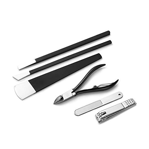Preisvergleich Produktbild 6-tlg. Pediküre-Messer aus Edelstahl Professioneller Edelstahl-Nagelhautentferner und Cutter