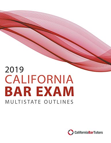 Preisvergleich Produktbild 2019 California Bar Exam Multistate Outlines