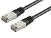 Produktbild ROLINE FTP LAN Kabel Cat 5e | Ethernet Netzwerkkabel mit RJ45 Stecker | Schwarz 2 m