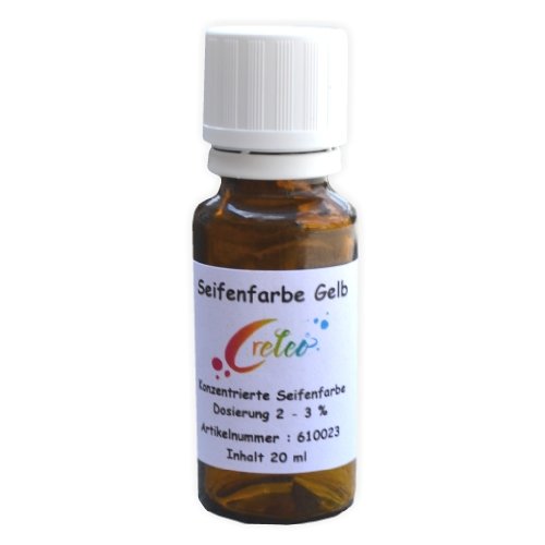 Seifenfarbe 20 ml gelb zum Seifengiessen