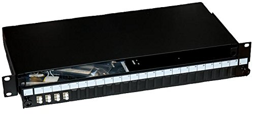 FIBRE PATCH PANEL,8WAY LC DUPLEX LOADED 009-022-040-04S By CONNECTIX CABLING SYSTEMS