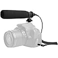 Prosound On Camera Microphone, Shotgun Condenser Mic with 3.5mm Jack & Cold Shoe Mount