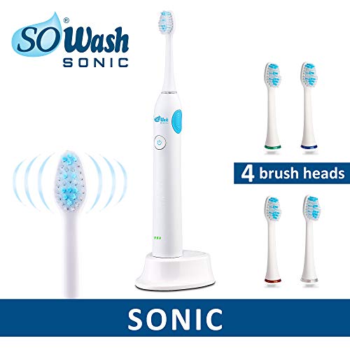 Spazzolino elettrico SoWash Sonic per gengive sane e denti più bianchi