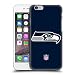 Produktbild Offizielle NFL Einfarbig Seattle Seahawks Logo Ruckseite Hülle für Apple iPhone 6 / 6s