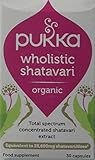 Pukka Herbs Wholistic Shatavari, Organic Herbal Supplement, Pack of 30 Capsules