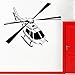 Produktbild wandaufkleber 3d küche Hubschrauber für Kinderzimmer Kinderzimmer Kinder Militär Armee Schlafzimmer Haus