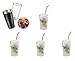 Produktbild elastofit® Cocktailshaker-Set "Boston" Cocktail-Set Inkl. 4 Bruchfeste Cocktailbecher aus Hochwertigem SAN-Kunststoff