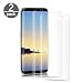 Produktbild Samsung Galaxy S9 Plus S9+ Panzerglas, [2 Stück] Schutzfolie für Samsung Galaxy S9 Plus S9+ 9H Härte HD Transparent Displayschutzfolie Gehärtetem Glas Schutzglas Panzerglas Folie, Anti-Kratzen