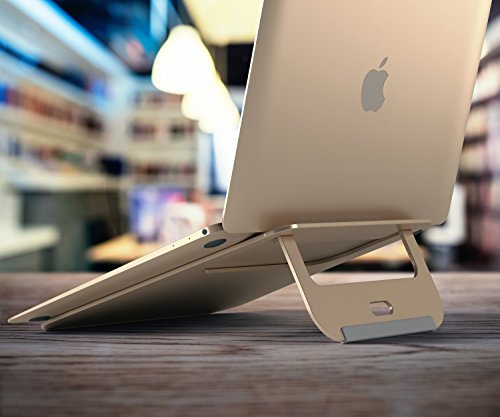 Satechi Aluminium Tragbarer & Verstellbarer Laptop Stand, Klappbarer und leichter Stand für Laptops, Notebooks, und Tablets - 8