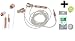 Produktbild LG Headset QuadBeat 3 Tuned by AKG - In Ear Headset Stereo Musik - 3,5mm Anschluss / Integrierte Rufannahmetaste / rose gold inkl. 15 Stück antibakterielle hygienischen Reinigungstücher Mint
