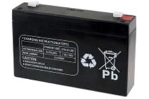 Heib Qualitätsakku – Akku für USV APC Smart-UPS SC 450-1U Rackmount/Tower - Lead-Acid - PB - 6V (Set bestehend aus 2 Stück Akku lt. Abbildung)