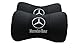 Produktbild Fireman's Pair Genuine Leather Bone-shape Car Seat Neck Rest Headrest Pillow Cushion for Benz All Model W163 ML Class W220 S Class S430 S500 S600 S550 Seat Headrest Cushion Neck Support Pillow