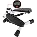 Produktbild POWRX Mini-Stepper für Zuhause/Side-Stepper LCD - TÜV/GS - Trainingscomputer | Kalorienzähler/Schrittzähler/Timer/Fitnessgerät