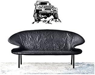 Jeep vinyl wall art sticker decor room poster home bedroom bathroom kitchen