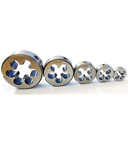 QUARKZMAN M10 X 1.5mm Metrico Sinistro Mano Filetto Maschiatura E - 8