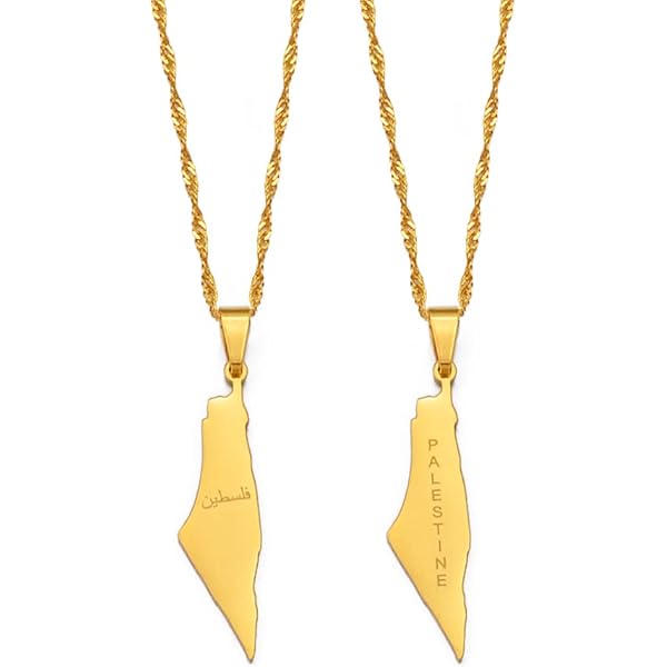 Ycaaeo Palästina Schmuck-Set – Kette, Armband & Schlüsselanhänger Als Zeichen Der Solidarität