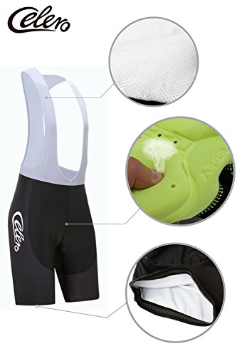 Celero Herren Trikot Set Kurzarm Trikot Fahrradbekleidung kurze Hosen Radtrikot - 5
