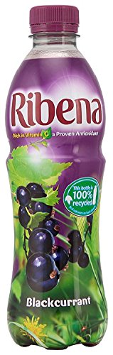 Ribena Blackcurrant Drink 500 ml (Pack of 12)