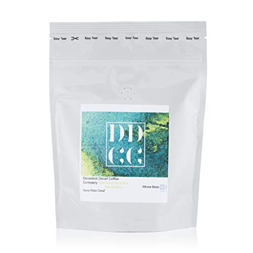 Decadent Decaf Coffee Co. Café de Indonesia Sumatra Mandheling Descafeinado mediante Proceso Suizo de Agua En Grano 227 g