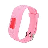 Armband aus Silikon für Garmin Vivofit 3, Ersatzarmband, rose