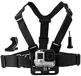  LONDON FAB Arneses para cámaras de acción, compatibles con GoPro y Todas Las cámaras de acción. (arnés de Pecho)