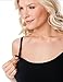 Maternity Breastfeeding top vest for easy breast feeding 8 10 12 14 colours black white or grey nursing (Medium 10-12, Black)