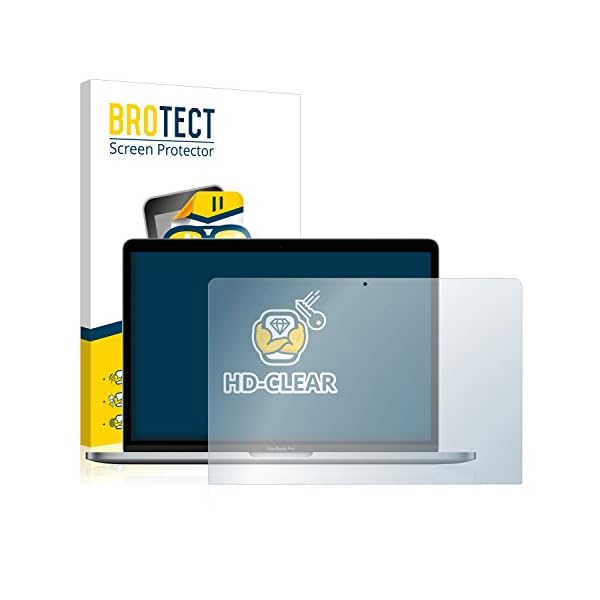 brotect 1-Pack Screen Protector compatible with Apple MacBook Pro 13" 2017 - HD-Clear Protection Film
