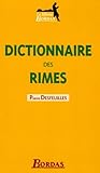 Image de DICTIONNAIRE BORDAS DES RIMES 05 (Ancienne Edition)