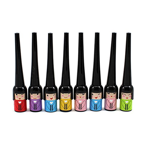 Cute Kawayi Girl Liquid Eyeliner Pen for Eyebrow Make up Waterproof Cosmetic Random Color