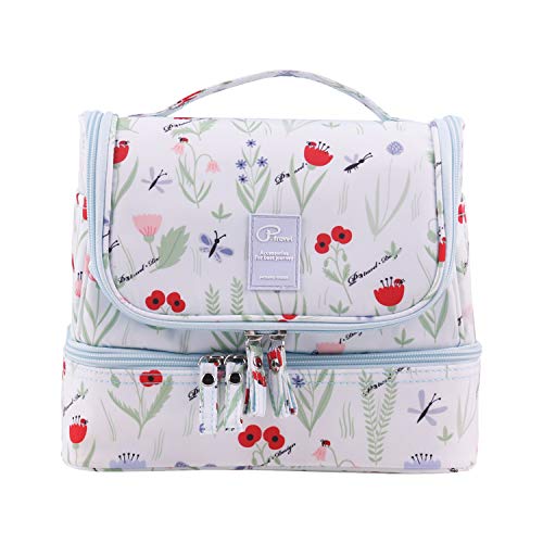 Tuscall Trousse de Toilette de Voyage à Suspendre Sac de Toilette pour Homme & Femme, Trousse de Voyage Imperméable (Style - 1)