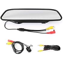 Color Digital TFT LCD Screen Rear View 
