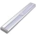 Produktbild elegantstunning 10 LED PIR Sensor Wireless Wandschrank Nachtlicht mit Magnetstreifen 1 Stück weißes Licht