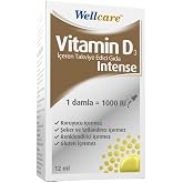 Wellcare Vitamin D3 Intense 1000 IU 12 mL Drop UNFLAVORED Colorful