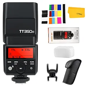 GODOX TT350F 2.4G HSS 1/8000s TTL GN36 Camera Flash Speedlite for Fuji Digital Camera+LETWING Cloth