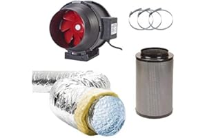 ACI Fox Twin Speed 6" Filter Acoustic Ducting Hydroponic Grow Tent