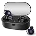 Produktbild Bluetooth Kopfhörer, WODETREE Mini Bluetooth V5.0 Wireless Kopfhörer, In-Ear Stereo Ohrhörer Kabellos mit Mikrofon, True Bluetooth TWS Bass Headset für iPhone, iPad, Samsung Galaxy, HTC (Schwarz)