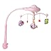 Produktbild Lamdoo Mobile für Babybett, mit Musik, aus Kunststoff, zum Aufhängen, Rasseln, Stoff, Rose, 29x25cm