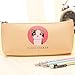 Produktbild ASCZFAS Kaktus Federmäppchen Leinwand Schulbedarf Kawaii Briefpapier Estuches Chancery School Cute Bleistift Box Stift Taschen Straf Beige