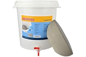 BRAUEN.DE - LÄUTERPROFI Läutereimer 30 l mit Edelstahl Filterboden zum Läutern der Maische beim Bierbrauen Läuterbottich für Hobbybrauer