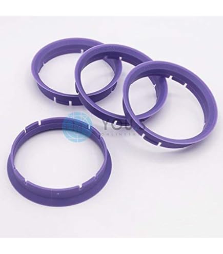 4 X Anelli Centraggio Distanziatori Cerchi Z01 63,3 - 60,1 MM Per - Foto 9