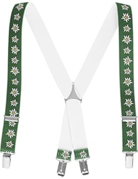 Playshoes Unisex Hosenträger Edelweiß