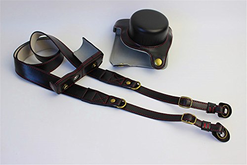 boliner fait la main Sac moiti tui pour appareil photo en cuir PU pour bas ouverture Version pour Nikon 1 J5 avec sangle reviews boliner fait la main Sac moiti tui pour appareil photo en cuir PU pour bas ouverture Version pour Nikon 1 J5 avec sangle