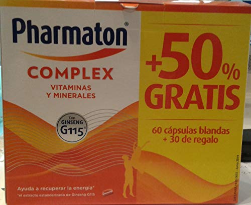 PHARMATON COMPLEX CAPSULAS 60 CAPS + 30 REGALO