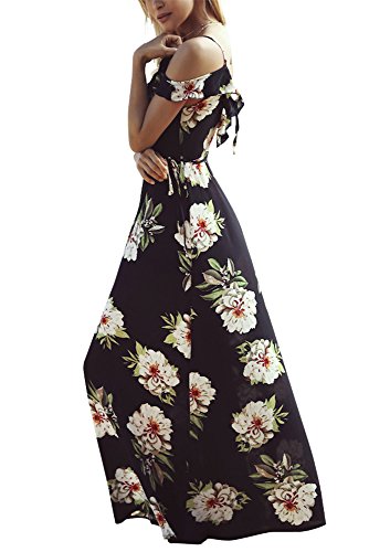 Miss Floral® Womens V Neck Plunge Floral Print Wrap Dress 2 Colour Size 6 - 14