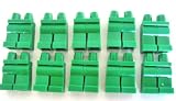 LEGO CITY - 10 BEINE - HOSEN f�r Minifiguren in GR�N - legs - LEGO